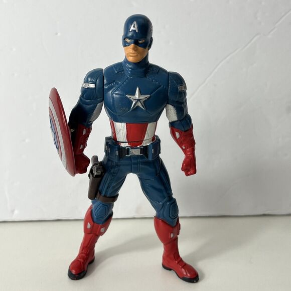 Captain America Bucky Barnes 6" Figure Hasbro Marvel Universe 2011 Spinning - Picture 1 of 6